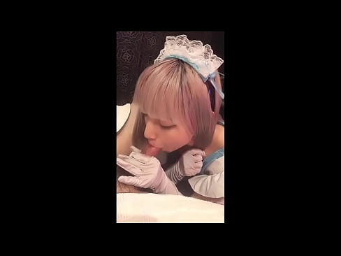 ❤️ Japanski idol [mayuka], kostim francuske sobarice, 1. dio, pušenje i drkanje losionom ☑ Samo porno na bs.porn-impact.ru ❌️